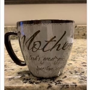 Mother Circle of Faith by Carson OVERSIZE MUG CUP Ceramic Mother’s Day EUC Mint!